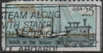 Sellos de America - Estados Unidos -  Walk in the Water 1818