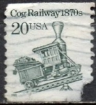 Sellos de America - Estados Unidos -  Cog Railway