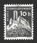 Stamps Czechoslovakia -  971 - Castillo de Bezdez