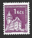 Stamps Czechoslovakia -  976 - Castillo de Smolenice