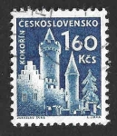 Stamps Czechoslovakia -  977 - Castillo de Kokorin