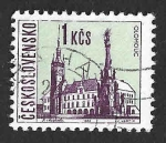 Stamps Czechoslovakia -  1348D - Ciudad de Olomouc
