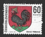 Sellos de Europa - Checoslovaquia -  1744 - Escudo de la Ciudad Česká Třebová