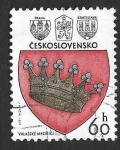Stamps Czechoslovakia -  2102 - Escudo de la Ciudad de Valasske Mezirici