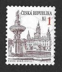 Stamps Czechoslovakia -  2888 - Ciudad de České Budějovice