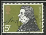 Stamps : Europe : United_Kingdom :  Thomas Gray