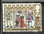 Stamps United Kingdom -  Chrstmas - 1973