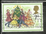 Stamps United Kingdom -  Christmas - 1978