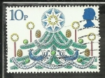 Stamps United Kingdom -  Christmas - 1980