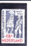 Stamps Netherlands -  300 Aniversario infantería de marina