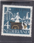 Stamps Netherlands -  150 aniv.Desembarco del Príncipe de Orange en Scheveningen, 1813