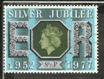 Sellos de Europa - Reino Unido -  Silver Jubilee