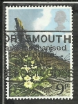 Stamps United Kingdom -  Primula Vulgaris