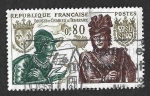 Stamps France -  1262 - Historia de Francia