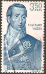 Stamps Spain -  1825 - forjadores de america - cayetano valdes