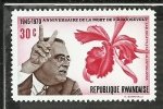 Stamps : Africa : Rwanda :  25 Anniversaire de la Mort de Roosevelt
