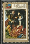Stamps Rwanda -  Rubens et Isabel Brandt