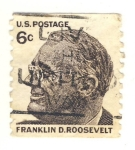 Sellos de America - Estados Unidos -  Franklin D.Roosevelt