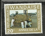 Stamps : Africa : Rwanda :  Anne de la Production