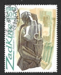 Stamps France -  1689 - Escultura