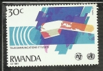 Stamps Rwanda -  Telecommunications et Sante