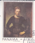 Stamps Panama -  PINTURA- REMBRANDT RETRATO