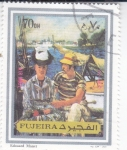 Stamps United Arab Emirates -  PINTURA-