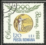 Stamps : Europe : Romania :  Olimpiada Roma 1960