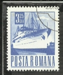Stamps : Europe : Romania :  Transatlantico