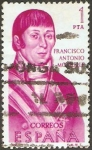Stamps Spain -  1821 - forjadores de america - francisco antonio mourelle