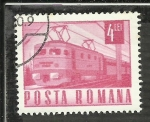 Stamps : Europe : Romania :  Tren electrico