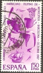 Stamps Spain -  1818 - IV Congreso Hispano-Luso-Americano-Filipino de Municipios