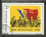 Stamps Romania -  23 August 1974
