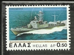 Stamps : Europe : Greece :  Nave de guerra