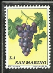 Stamps : Europe : San_Marino :  Uva