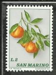 Stamps San Marino -  Mandarinas