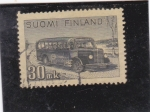 Stamps Finland -  AUTOCAR ANTIGUO