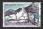 Stamps France -  1007 - Saint-Paul-de-Vence 