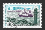 Sellos de Europa - Francia -  1189 - Puerto de Boulogne-Sur-Mer