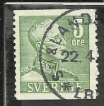 Stamps Sweden -  Gustav V