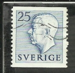 Sellos de Europa - Suecia -  Gustav VI