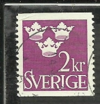 Stamps : Europe : Sweden :  Tres Coronas