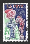 Stamps France -  1491 - Festival de Verano en los Jardines de las Tullerías