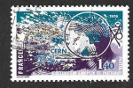Stamps France -  1503 - Centro Europeo de Investigación Nuclear (CERN)