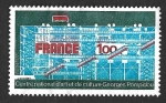 Sellos de Europa - Francia -  1515 - Inauguración del Centro Georges Pompidou