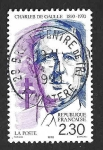 Sellos de Europa - Francia -  2207 - Charles Gaulle 