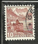 Stamps : Europe : Switzerland :  Chillon Castle
