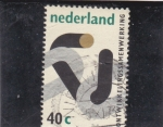 Sellos de Europa - Holanda -  emblema cooperación para el desarrollo