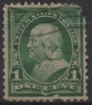 Stamps United States -  Franklin 