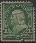 Stamps United States -  Franklin 